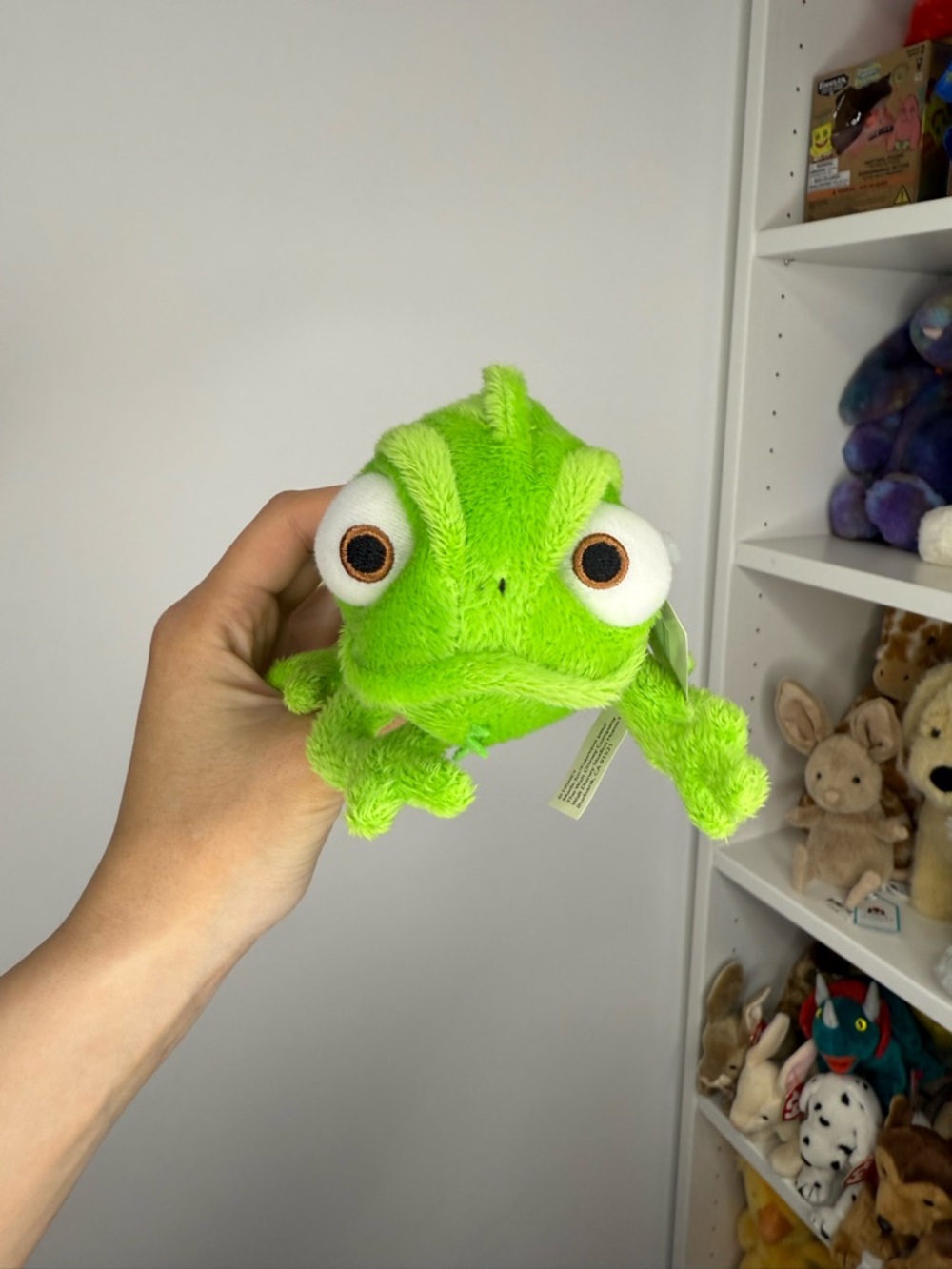 Disney Tangled Chameleon Pascal Stuffed Animal Plush Green